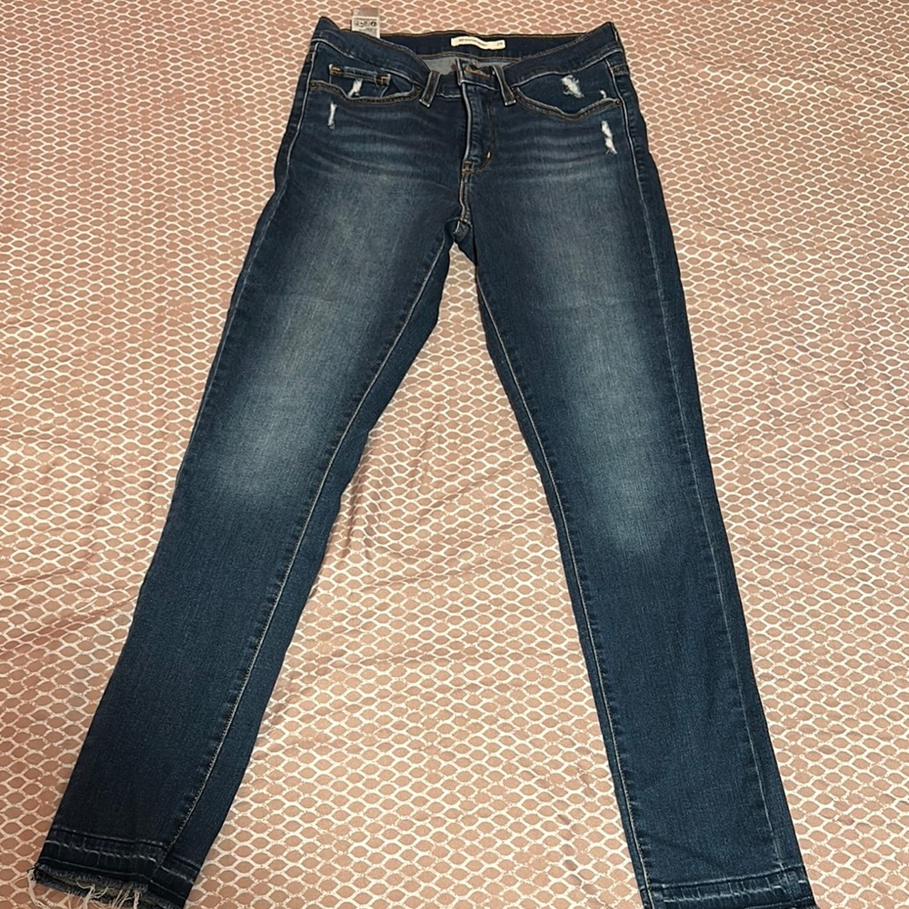 Levi's Dark Blue Skinny Jeans